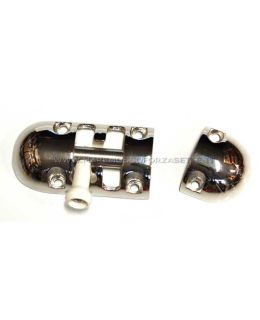 Chiusura paletto antivibrante inox