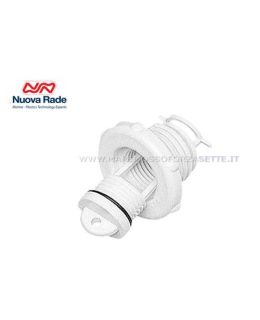 Scarico in mare in plastica con tappo imperdibile