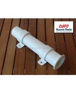 Portacanna da riposo in plastica fissaggio a murata