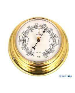 Barometro Altitude 852 serie Ø 127mm Ottone Lucidato