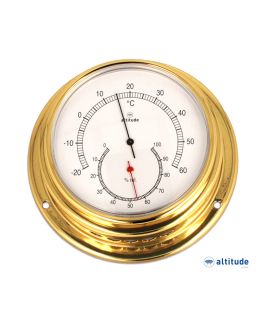 Igrometro Altitude 852 serie Ø 127mm Ottone Lucidato