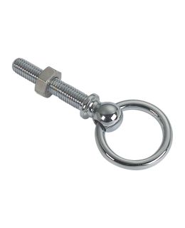 Anello snodato Ø 32mm con perno M10  ottone cromato