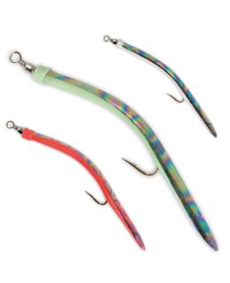 Anguilla in silicone Tiger 10cm busta 5 pezzi