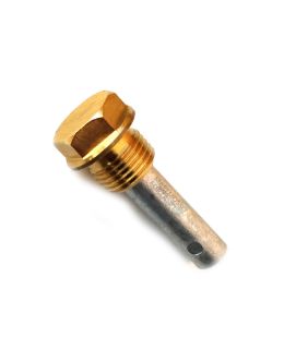 Tappo con zinco per scambiatori e collettori 16mm