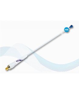 Antenna VHF Nautica Glomex RA109 cm 90 in Acciaio Inox 3DB