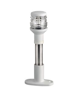 Luce di fonda 360° Osculati Compact cm 20 asta Inox