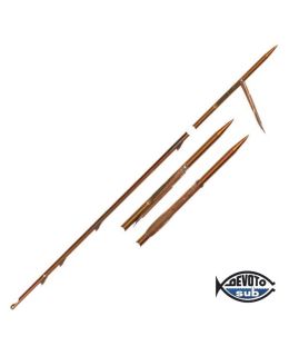 Asta australiana Inox Ø 6,5 mm una aletta con pinne