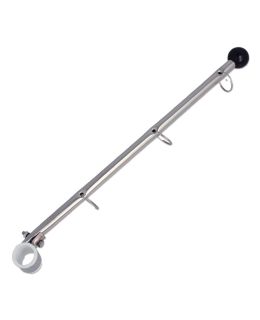 Asta portabandiera per fissaggio su tubi o corrimano