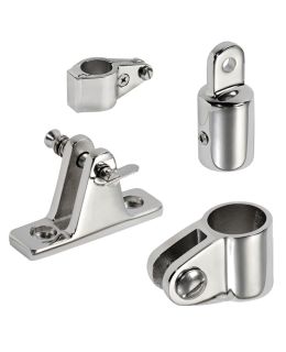 Accessori inox 316 per tendalini della barca