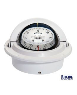 Bussola Ritchie Voyager Da Incasso F83w mm 76 Bianca