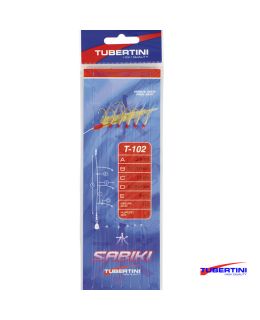 Calamento Tubertini Sabiki T-102 per la pesca dalla barca
