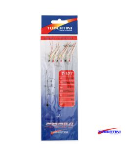 Tubertini Sabiki T-107 Mis.  8 Calamento Pesca Dalla Barca