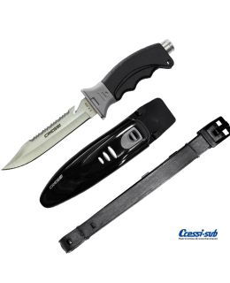 Coltello Cressi Sub Borg 26cm con fodero