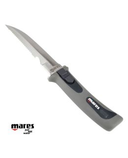 Coltello subacqueo Mares Pure con fodero