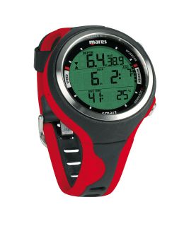 Computer sub Mares Smart colore Rosso orologio 