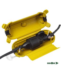 Contenitore antispruzzo per prolunghe elettriche