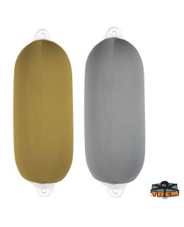 Calza copri parabordo in neoprene Senape / Grigio Double Face