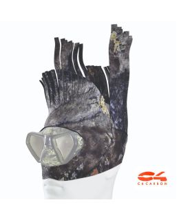 Copri maschera C4 mimetico in neoprene