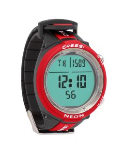 Computer Cressi Sub Neon ROSSO Orologio Sub