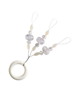 Stopper conico con perlina scorrifilo 3 pz