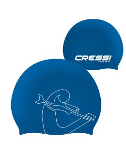 Cuffia per Nuoto Cressi Sub EDDIE colore BLU
