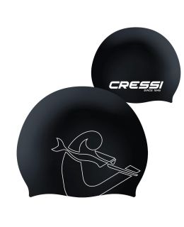 Cuffia per Nuoto Cressi Sub EDDIE colore NERO