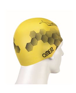 Cuffia Omer Pelizzari UP-SC2 Gialla in Silicone per Piscina