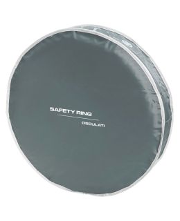 Contenitore in tessuto per salvagente anulare GRIGIO