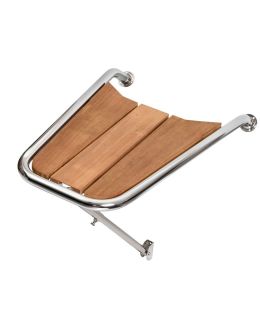 Delfiniera in Teak Plancetta di Prua Cm 750x500x330