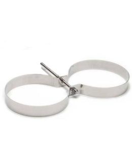 Fascia inox per bibombola 10 litri altezza 50mm