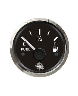 Indicatore livello carburante 10-180 e 240-33 Nero / Cromato