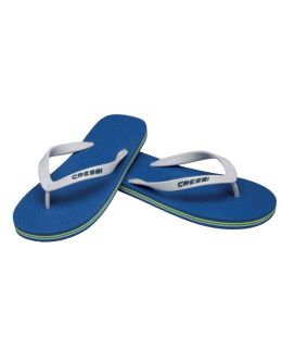 Infradito Cressi Sub Beach Colore Blu-Bianco