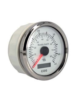 Spidometro Contamiglia con GPS e bussola BIANCO