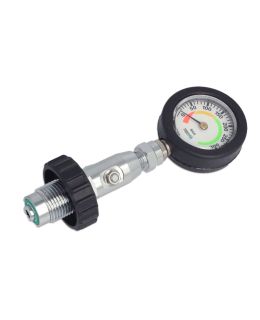 Manometro di superficie per bombole con attacco DIN