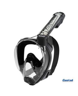 Maschera Full Face Cressi Sub Baron Black/Black M/L per Adulti
