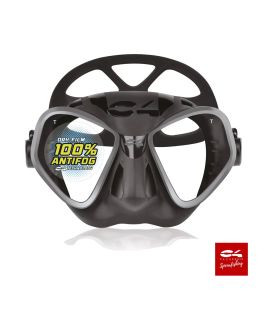 Maschera C4 Condor Antifog Nera non si appanna