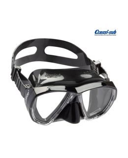 Big Eyes Cressi Sub maschera subacquea in silicone