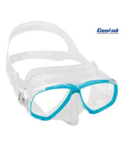 Maschera Cressi Sub Perla in silicone trasparente