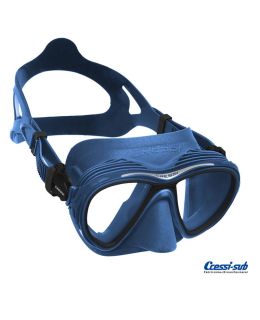 Maschera Cressi Sub Quantum Blu - Metal anti appannamento