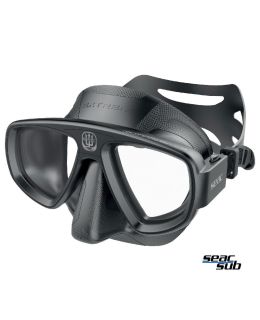 Maschera Seac Sub Extreme Nero in silicone