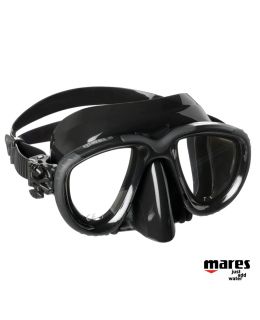 Maschera Mares Tana in silicone Nero