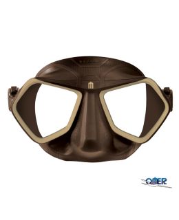 Maschera Omer Wolf Brown in silicone