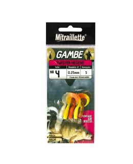Raglout Mitraillette Gambe Calamento pesca 
