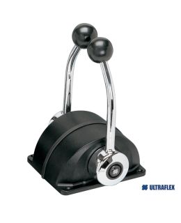 Comando Ultraflex B302B monoleva per due motori Barca