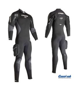 Muta semistagna Cressi Sub ICE 2 neoprene 7 mm per Uomo