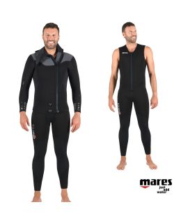 Muta Mares Dual neoprene 5 mm Uomo colore Nera-Grigia