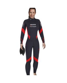 Muta Mares Pioneer Donna neoprene 5mm monopezzo con cappuccio