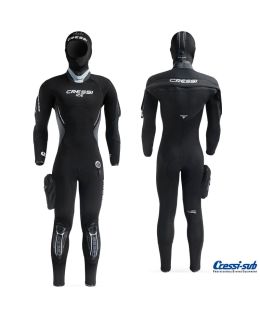 Muta semi stagna Cressi Sub Uomo ICE neoprene 7mm