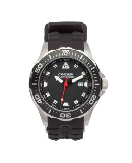 Orologio Cressi Sub Manta Watch NERO-SILVER