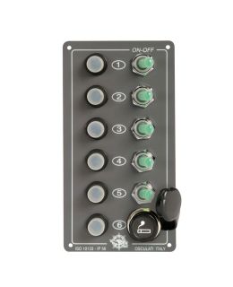 pannello elettrico nautico per barca o gommone osculati 1470500